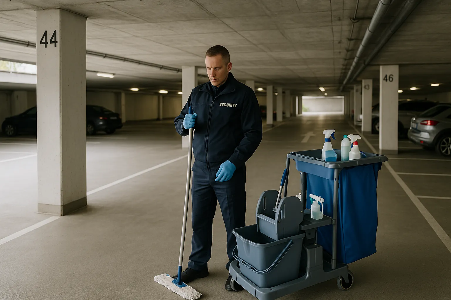 Tiefgaragen Sicherheit Hygiene: Sauberkeit effektiv sichern