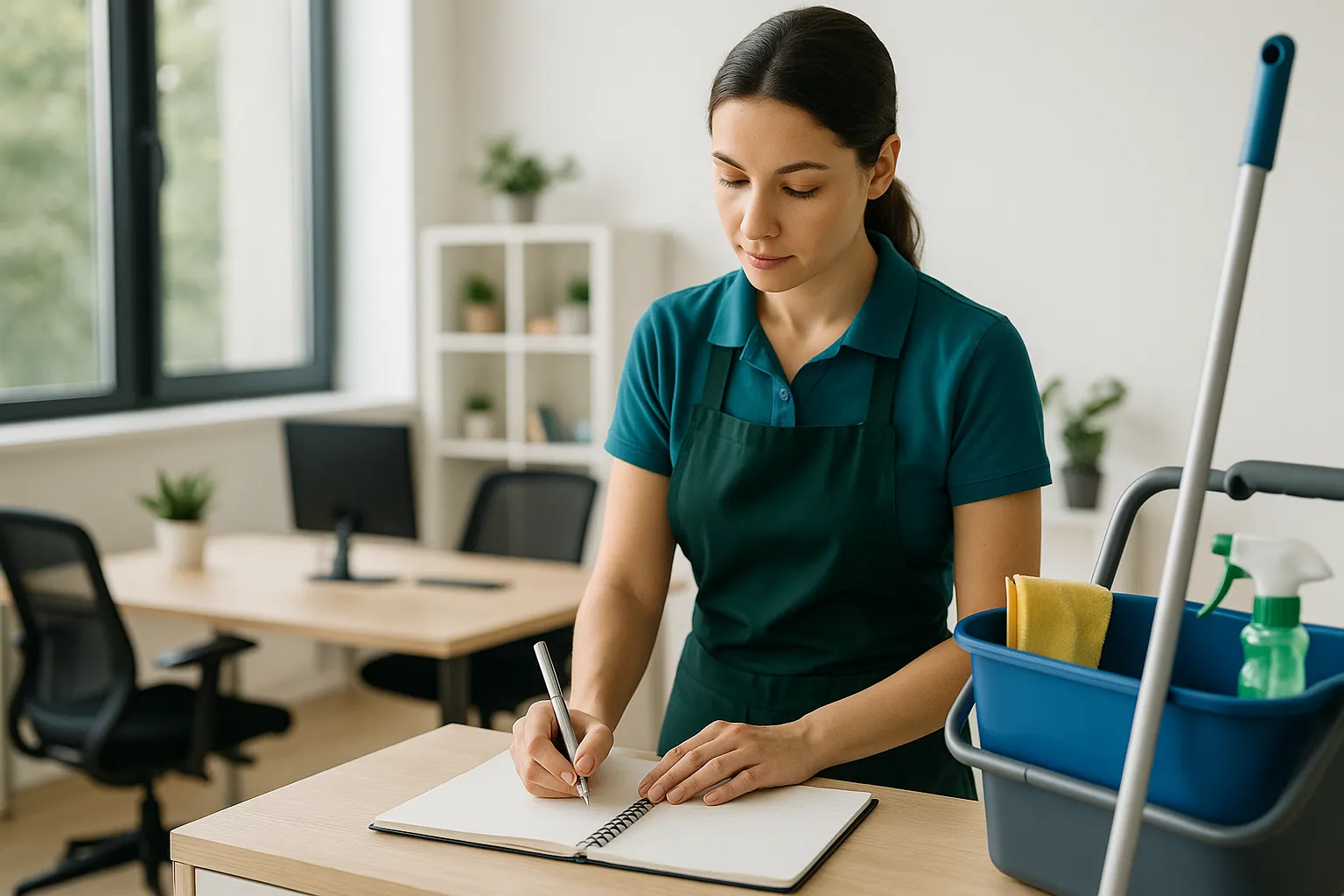 Büroreinigung effektiv planen für gesundes Arbeiten