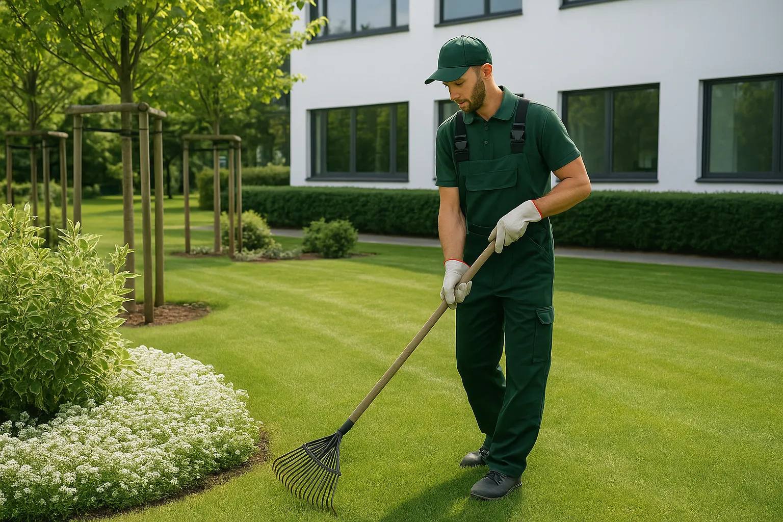Nachhaltige Gartenpflege für Unternehmen effektiv umsetzen