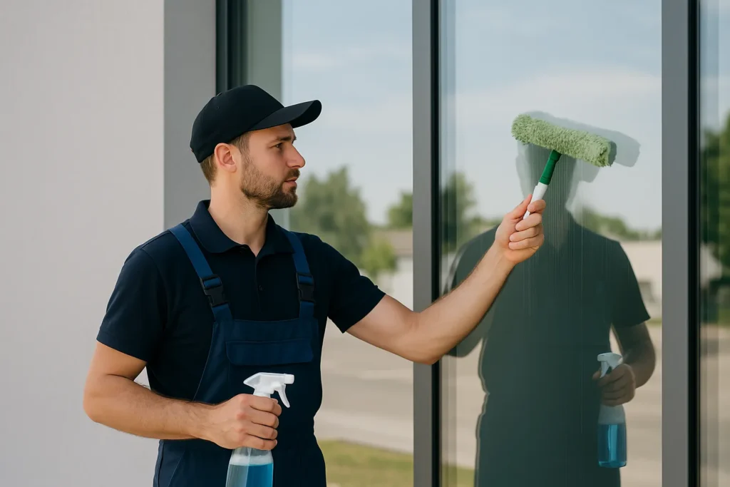 Professionelle Fensterpflege: Effiziente Tipps für Gewerbe