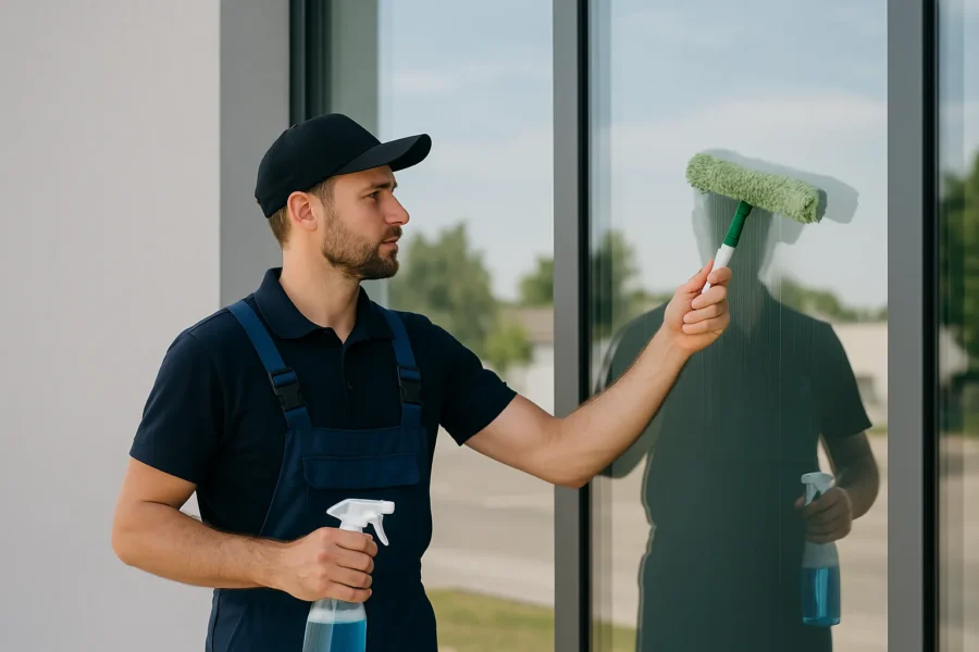 Professionelle Fensterpflege: Effiziente Tipps für Gewerbe
