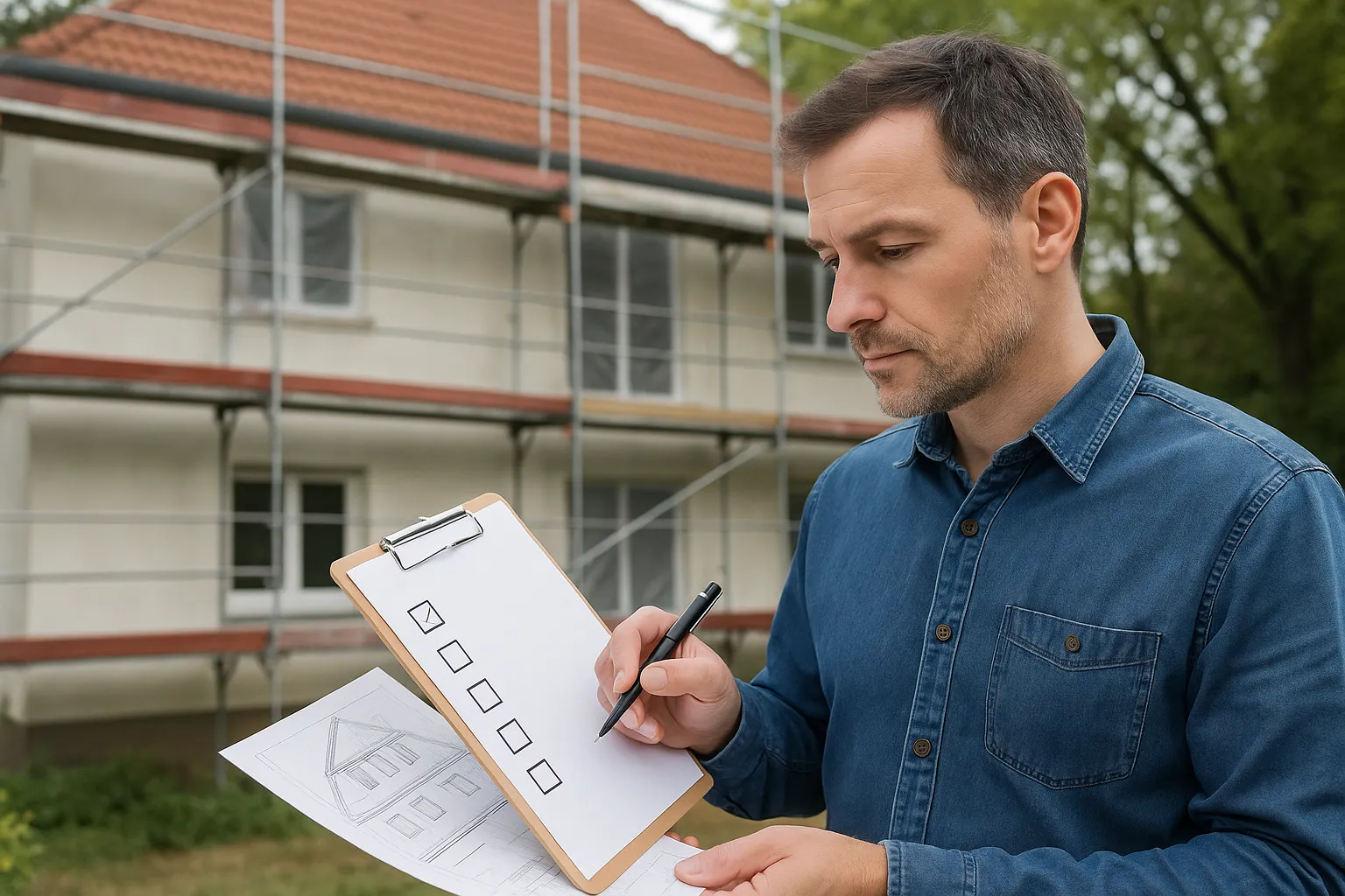Fassadenschutz planen: Checkliste & Tipps für Sanierung