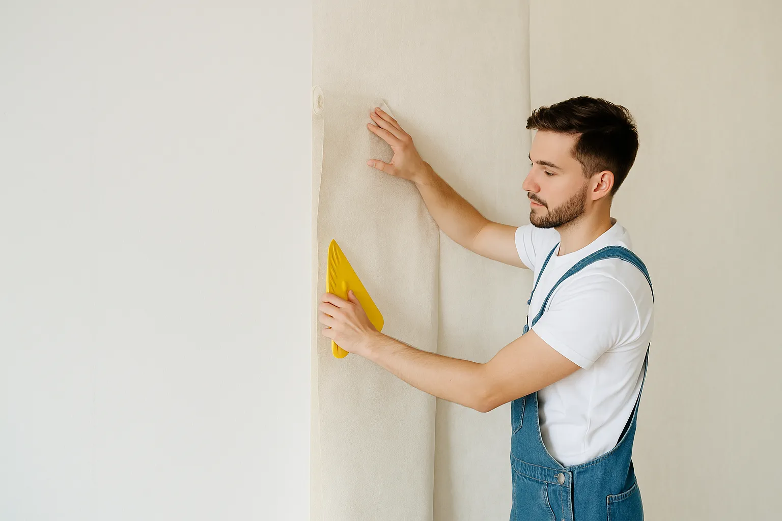 Wand tapezieren Anleitung: Tipps für perfektes Ergebnis