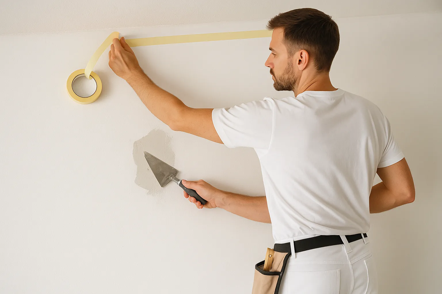 Wandvorbereitung richtig: Tipps für perfekte Malerarbeiten